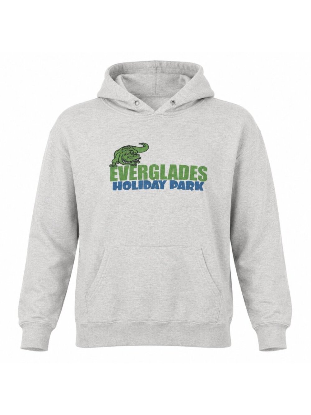 Vintage Hanes Everglades Holiday Park Alligator Graphic Hoodie MY2K - Picture 2 of 7